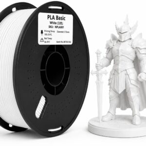 فلمنت pla ابيض 1.75mm وزن 1 كجم
