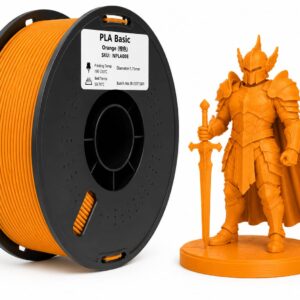 فلمنت pla برتقالي 1.75mm وزن 1 كجم