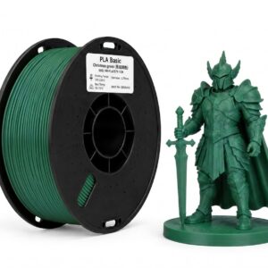 فلمنت pla اخضر لون العلم 1.75mm وزن 1 كجم